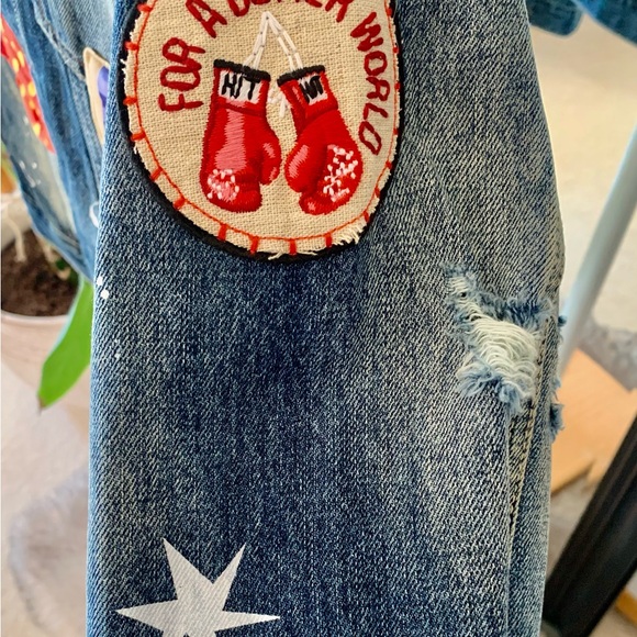 STRIVER’S ROW Denim Boxing Jacket - Picture 3 of 6